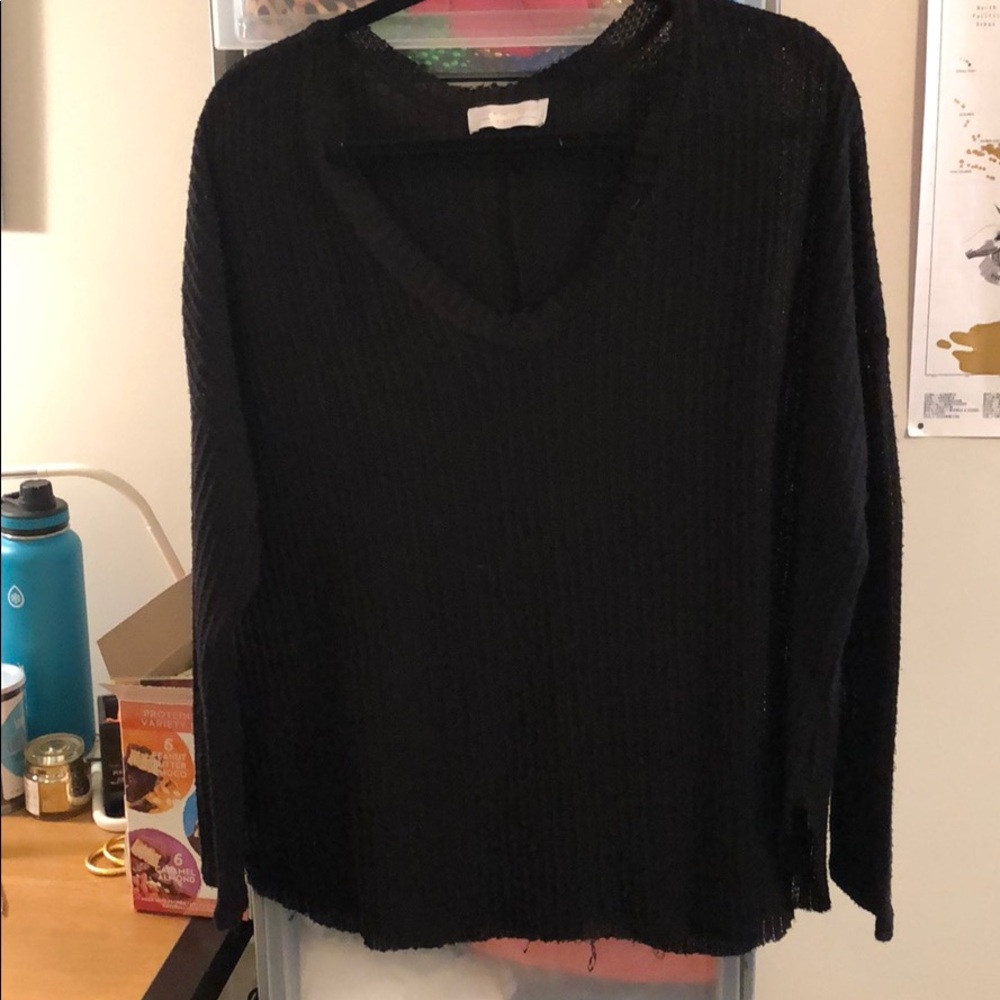Black sweater